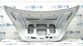 Крышка багажника Mercedes W213 E 17-20 алюминий, белый 149, после ремонта, вмятина