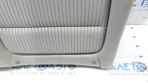 Спинка заднего ряда сидений левая Mazda 6 14-17 ткань серая, с подлокотником, под чистку