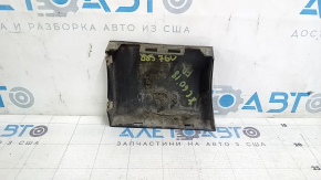 Ornament aripă inferioară dreapta față Volvo XC60 18-25, negru, crăpături, crestături, zgârieturi