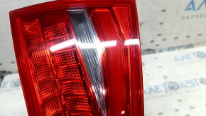 Фонарь внутренний крышка багажника правый Audi A4 B8 13-16 рест седан LED, царапины