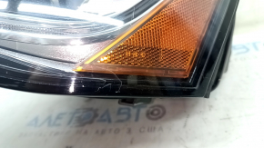 Far stânga față, gol, Audi A4 B8 13-16, restilizare, xenon, LED, finisat cu nisip, pentru lustruit