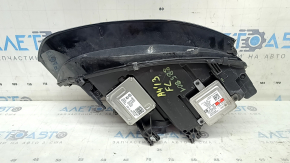 Far stânga față, gol, Audi A4 B8 13-16, restilizare, xenon, LED, finisat cu nisip, pentru lustruit
