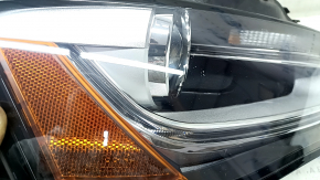 Фара передняя правая в сборе Audi A4 B8 13-16 рест ксенон led, песок