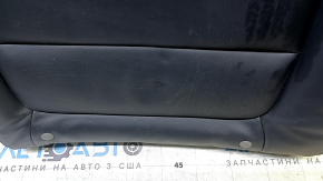 Спинка заднего ряда сидений правая Mazda 6 14-15 кожа черная, без подголовника, замята
