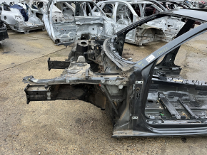 Четверть передняя левая Audi A4 B9 17-20 на кузове, графит