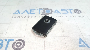 Ключ Volvo XC60 18-26 keyless, 4 кнопки, черный, тычки, потерт, нет кнопки под открытие крышки