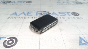 Ключ Volvo XC60 18-26 keyless, 4 кнопки, черный, тычки, потерт, нет кнопки под открытие крышки