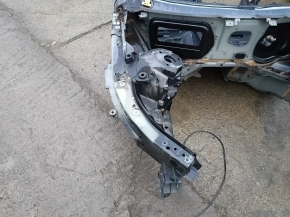 Четверть передняя правая Volvo XC60 18-21 T5, T6 на кузове, черная