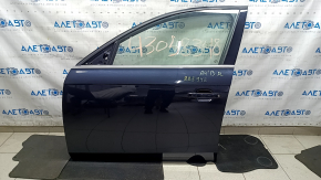 Дверь в сборе передняя левая Audi A4 B8 09-16 keyless, синий LX5R