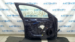 Дверь в сборе передняя левая Audi A4 B8 09-16 keyless, синий LX5R