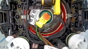 Подушка безопасности airbag в руль водительская Audi A4 B8 13-16 рест, под 3 спицы, черная,