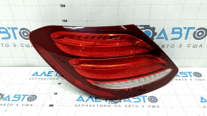 Фонарь левый Mercedes W213 E 17-20 в клее, потерт