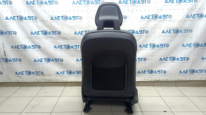 Scaun pasager Volvo XC60 18-25 cu airbag, electric, încălzit, ventilat, piele Nappa neagră cu perforații și suport pentru genunchi, cu unitate de control, lovituri, crăpături, necesită curățare