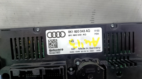 Управление климат-контролем Audi A4 B8 13-16 рест dual zone с подогревом