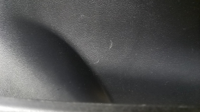 Panou ușă dreapta față Tesla Model Y 20-25, piele neagră, cu iluminare din spate, tapițerie mată, inserție în piele întoarsă, cu control geam, cu buton de deschidere ușă, piele decojită, zgârieturi