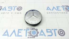 Центральный колпачок на диск Mercedes W213 E 17-23 74/70мм синий, полез лак