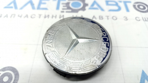 Центральный колпачок на диск Mercedes W213 E 17-23 74/70мм синий, полез лак