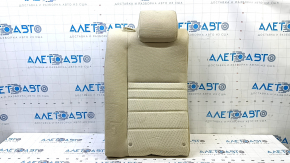 Spătar banchetă spate stânga pentru Toyota Camry v55 15-17 SUA, material textil bej, necesită curățare, șifonat