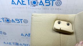 Спинка заднего ряда сидений левая Toyota Camry v55 15-17 usa ткань бежевая, под чистку, замята