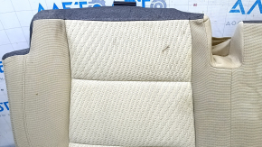 Pernă banchetă spate Toyota Camry v55 15-17 SUA, material bej, curățabil chimic, cu aspect șifonat