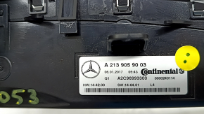 Управление климат-контролем Mercedes W213 E 17-23 сколы