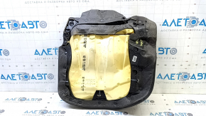Подушка заднего ряда сидений правая Chevrolet Volt 11-15 кожа черная с серой строчкой, надломан пенопласт, под чистку, царапины