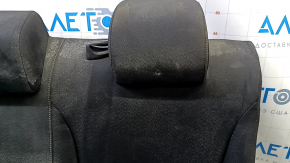 Спинка заднего ряда сидений Honda Civic X FC 16-21 4d ткань черная, под химчистку, замята