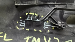 Накладка водительского сидения боковая левая Tesla Model Y 20-25 черная, сломаны крепления