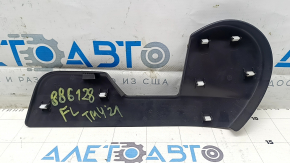 Накладка водительского сидения боковая правая Tesla Model Y 20-25 черная, царапины