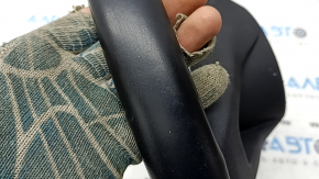 Руль голый Mercedes W213 E 300/400/43 17-18 под лепестки без подогрева, кожа черная, царапины, примят, по чистку