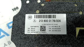 Поясничный и боковой подпор водительского сиденья Mercedes W213 E 17-23 с блоком управления