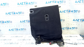Спинка заднего ряда 2 ряд левая Mazda CX-5 17-18 кожа серая, с перфорацией, с ремнем, без подголовника, под чистку
