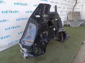 Четверть крыло задняя правая Audi Q3 8U 15-18 черная, отпилена, тычка