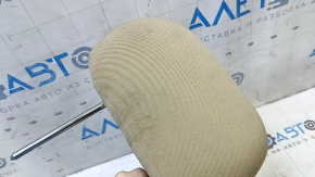 Подголовник 2 ряда правый Hyundai Sonata 11-14 ткань бежевая, под химчистку