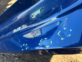 Четверть крыло задняя левая Tesla Model Y 20-25 синий PPSB, литой лонжерон, на кузове, заломы, тычки