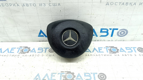 Подушка безопасности airbag в руль водительская Mercedes W213 E 300/400/43/63 17-18 черная, полез хром, царапины