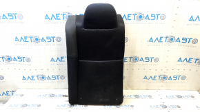 Spătar banchetă spate stânga pentru Nissan Altima 2014 - material combinat negru și piele, cusături albastre, necesită curățare, zgârieturi