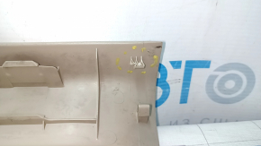 Накладка порога внутренняя передняя левая Toyota Camry v50 12-14 usa беж, царапины, надлом крепления