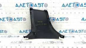 Ornament stâlp central dreapta jos negru pentru Mercedes W213 E 17-23, suport defect, zgârieturi