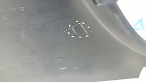 Ornament stâlp central dreapta jos negru pentru Mercedes W213 E 17-23, suport defect, zgârieturi