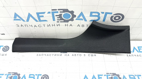 Накладка порога задняя левая внутренняя Mercedes W213 E 17-23 черная, царапины