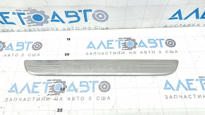 Ornamente prag exterior față stânga pentru Mercedes W213 E 300/350 17-23 cromate, zgârieturi, lovituri