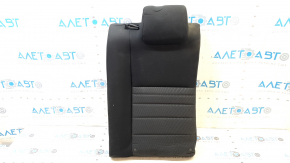 Spătar banchetă spate stânga pentru Toyota Camry V55 15-17 SUA, material textil negru
