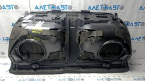 Подушка заднего ряда сидений Ford Mustang mk6 15-17 купе, ткань, черная, под химчистку
