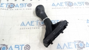 Ручка КПП Audi A4 B8 13-16 рест кожа черная, царапины, потерта