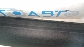 Накладка порога внутренняя передняя левая Audi A4 B8 08-16 седан, черная, царапины