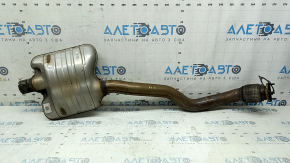 Выпускная трасса средняя часть Audi A4 B8 13-16 рест 2.0T надорвана сетка