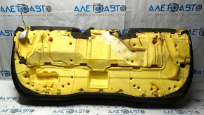 Подушка заднего ряда сидений Ford Fusion mk5 13-16 ткань черная, белая строчка, под химчистку