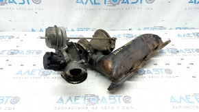 Турбина в сборе с коллектором Mercedes W213 E 300 17-19 2.0T 70к