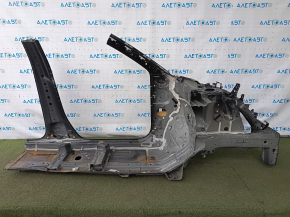 Четверть передняя левая Honda CRV 23-26 HEV отпилена, с центральной стойкой, черная